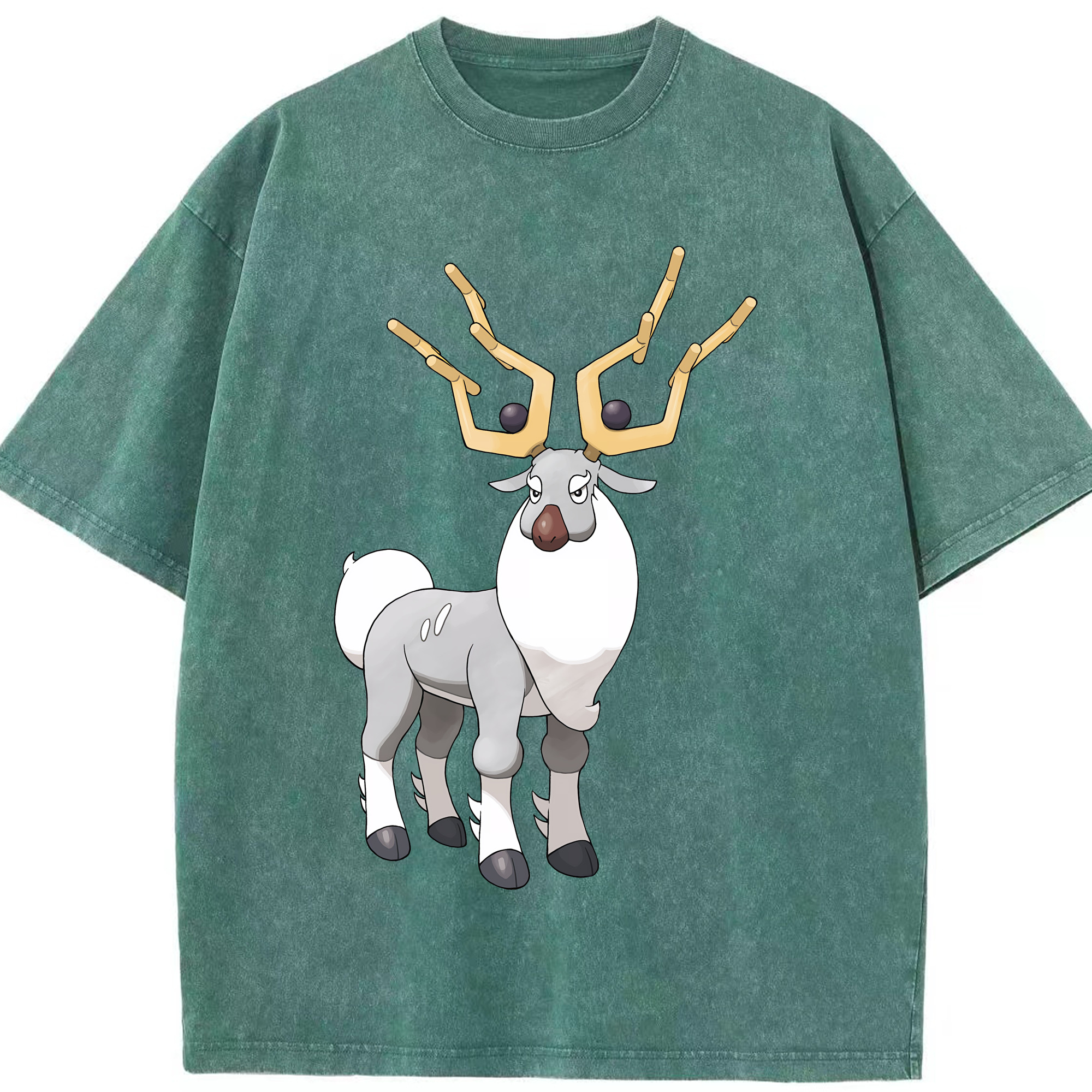 （画像用） ポケットモンスター Pokémon 綿100% ヴィンテージ風 半袖Tシャツ（フロントプリント）